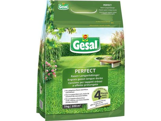 Gesal | Rasen-Langzeitdünger PERFECT 3 kg