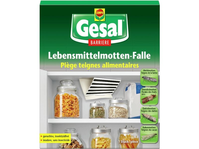 Gesal | Lebensmittelmotten-Falle BARRIERE | 1 Stück