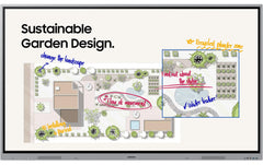 Samsung | WE86FX Touch Professional Display | 86 UHD, 350cd/m2, 12/7 Betrieb, E-board