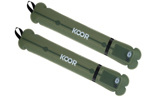KOOR | aufblasbare Campinglampe Tube 2Stk | 2Stk, USB-C, 60x12cm, IP66