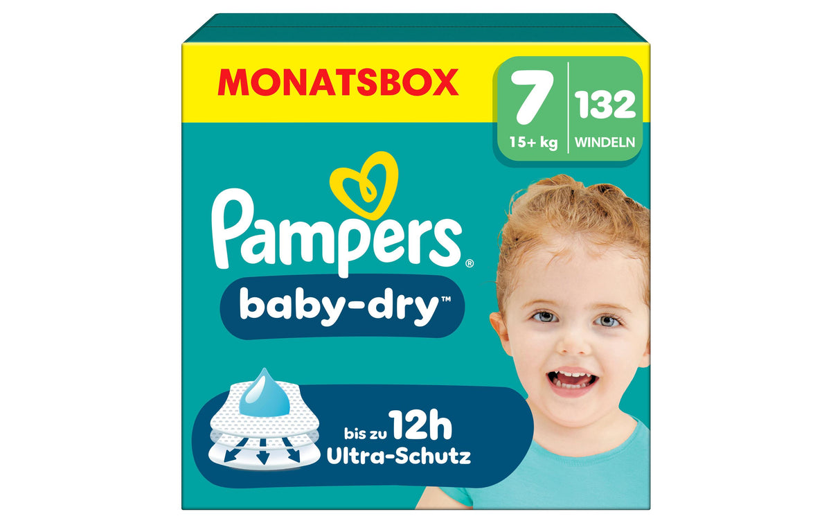 Pampers, Windeln Baby Dry Extra Large Gröss