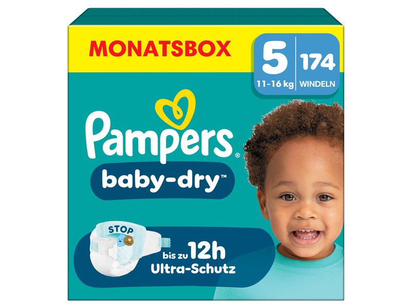 Pampers | Windeln Baby Dry | Junior Grösse 5