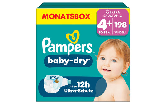 Pampers, Windeln Baby Dry Maxi Plus Grösse