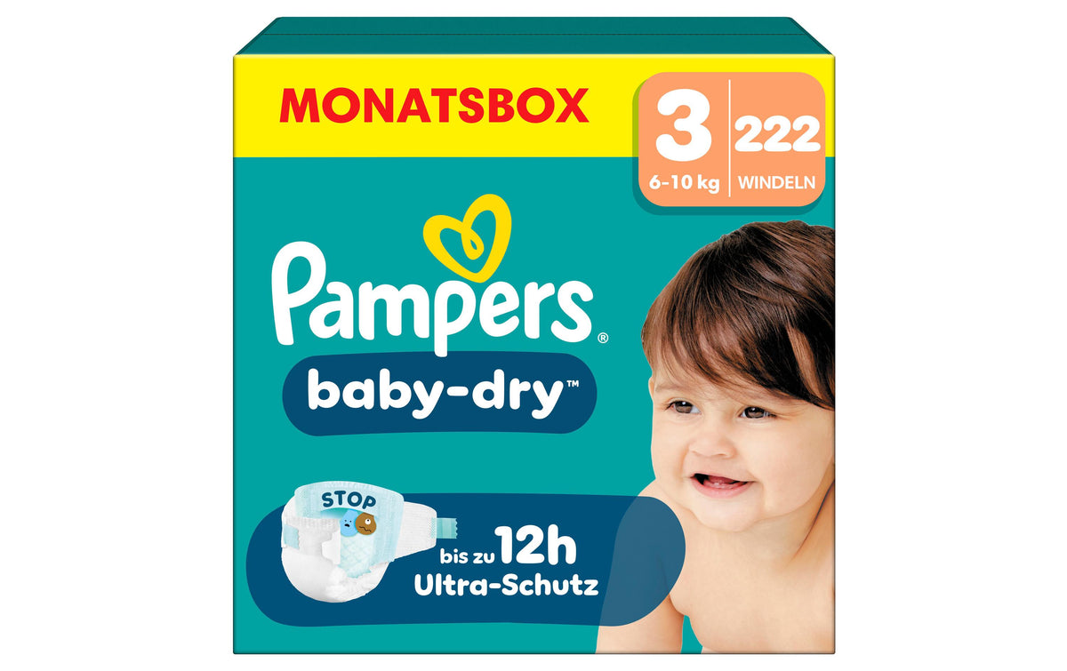 Pampers, Windeln Baby Dry Midi Grösse 3