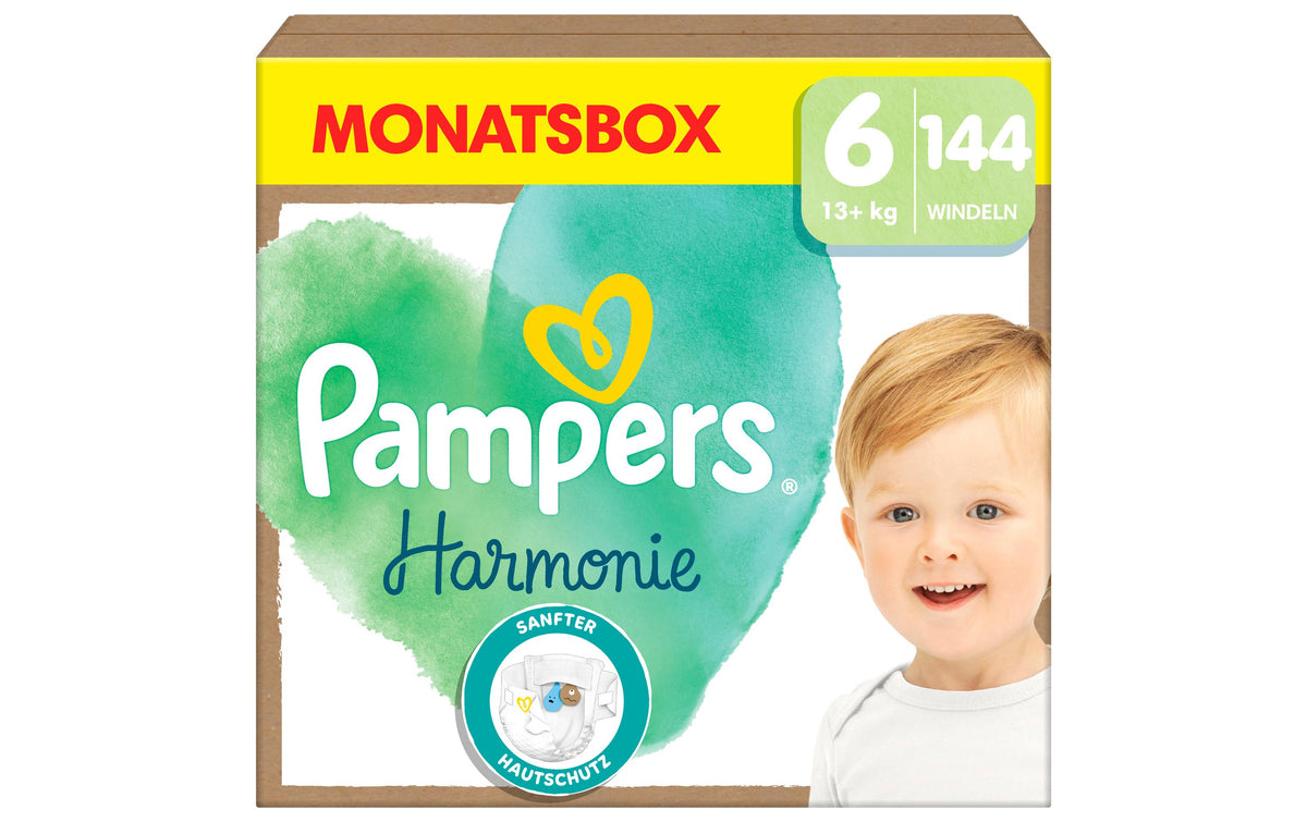 Pampers, Windeln Harmonie Junior Grösse 6