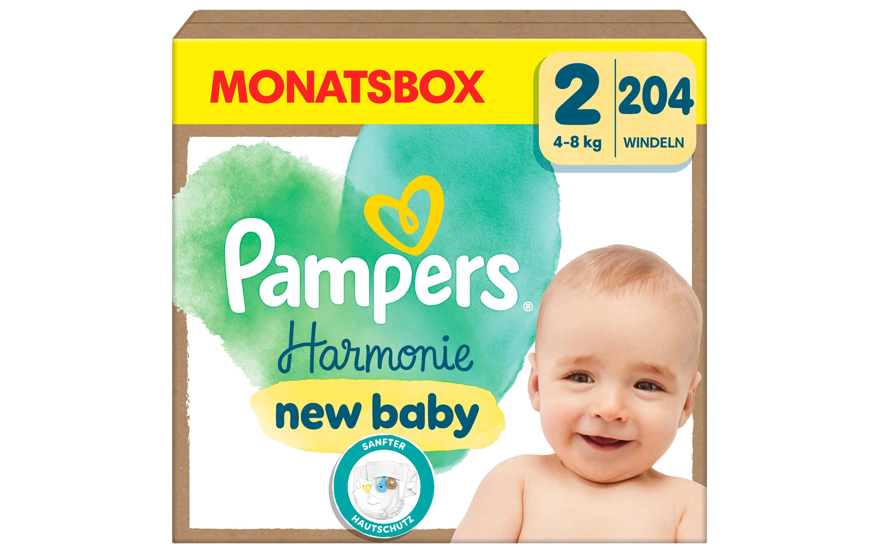 Pampers, Windeln Harmonie Mini Grösse 2