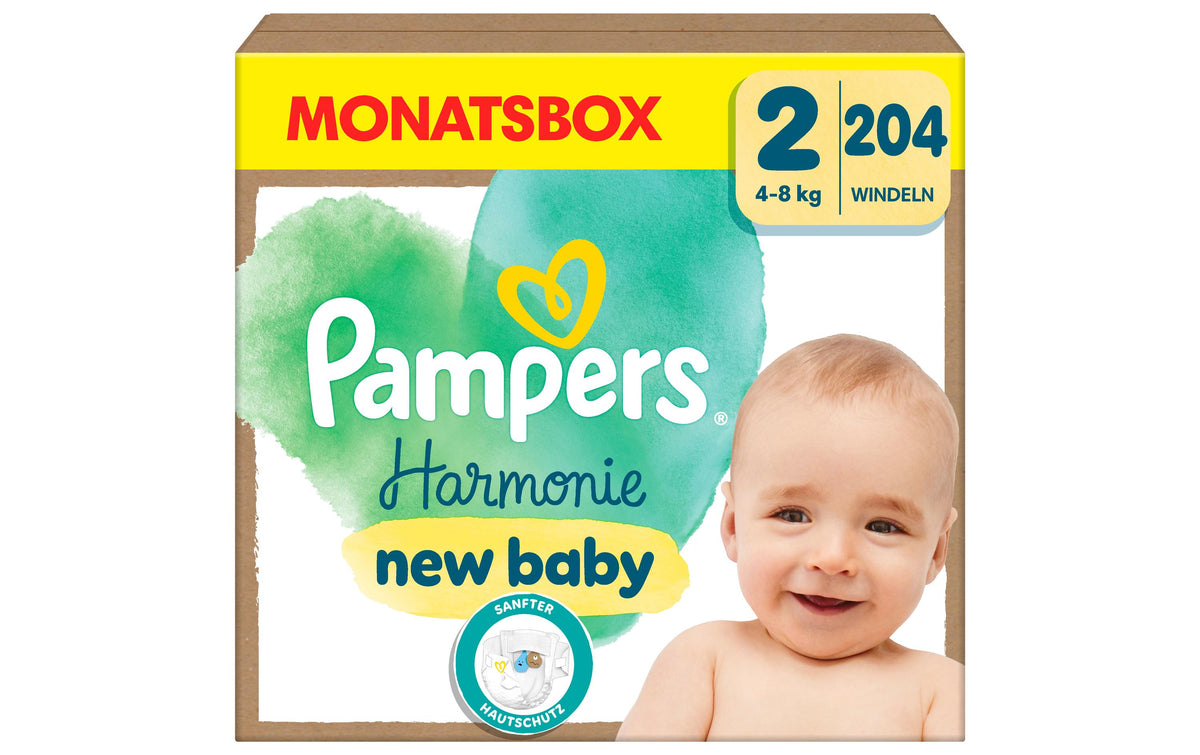 Pampers, Windeln Harmonie Mini Grösse 2