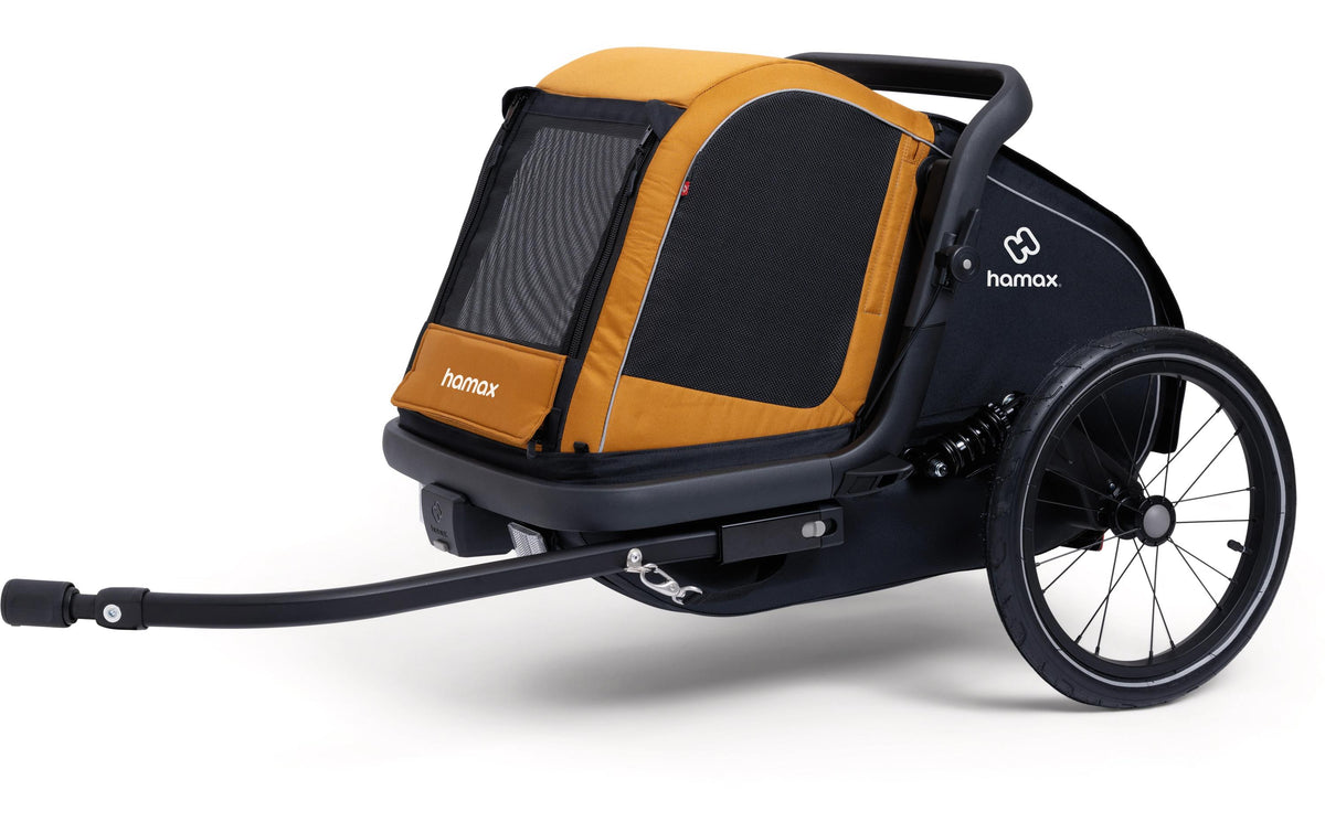 Hamax Dog Trailer Milou S mit Federung