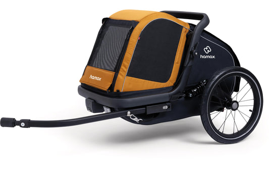 Hamax Dog Trailer Milou S mit Federung