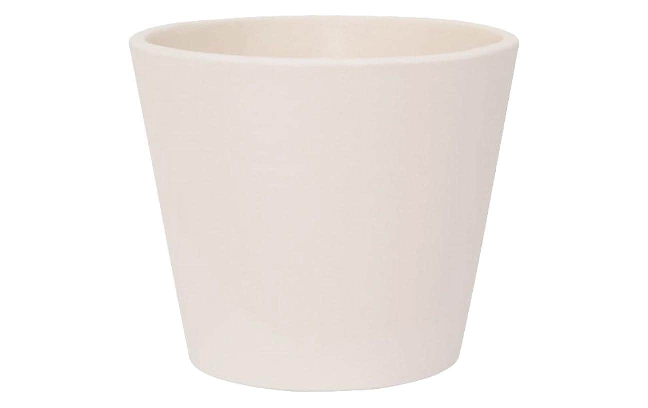 Pflanzentopf Inez S, Vanilla White