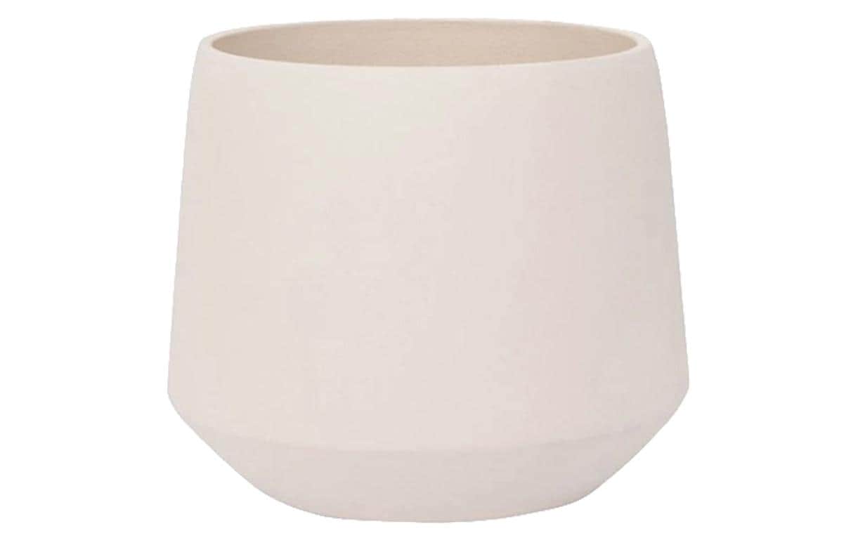 Pflanzentopf Julia L, Vanilla White