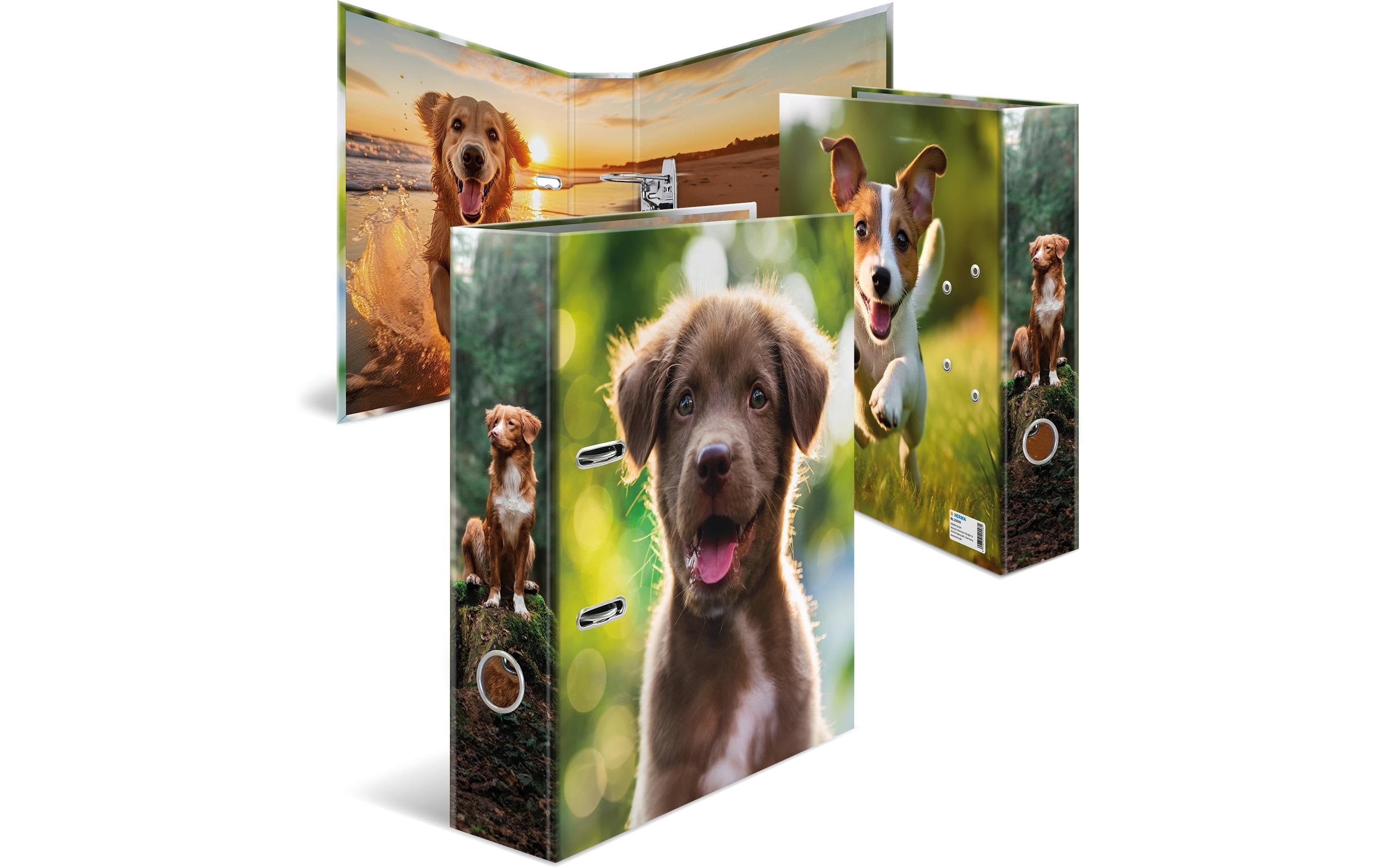 Herma Ordner 7 cm Hund