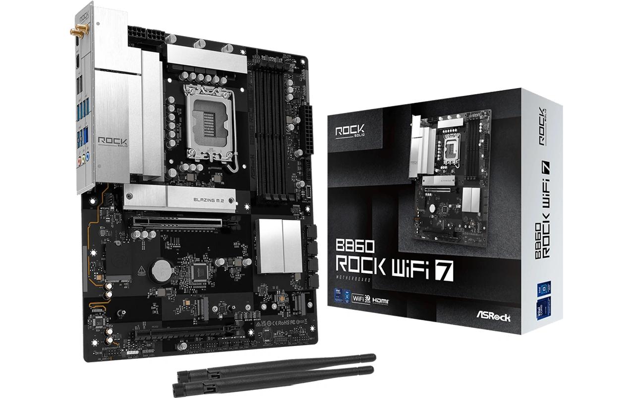 ASRock B860 ROCK WIFI 7, ATX, LGA1851