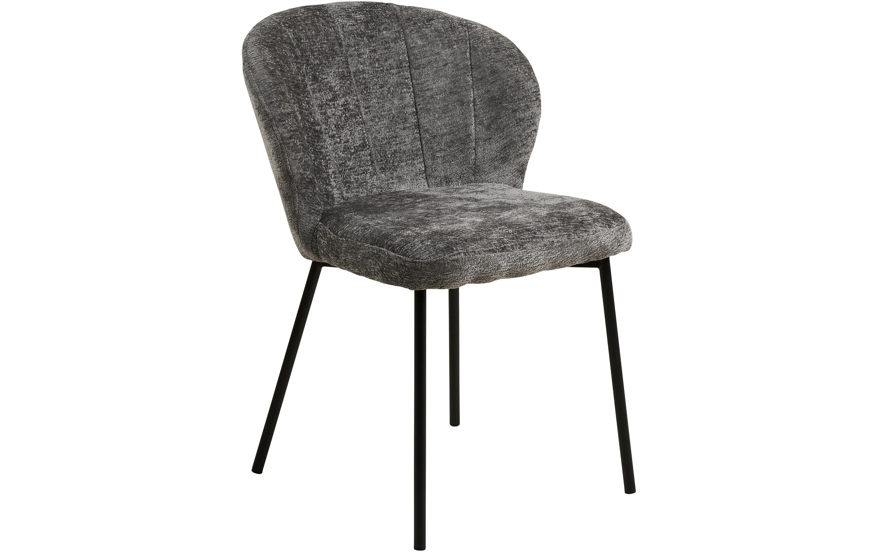 House Nordic Stuhl Roanne Grau, 2er Set