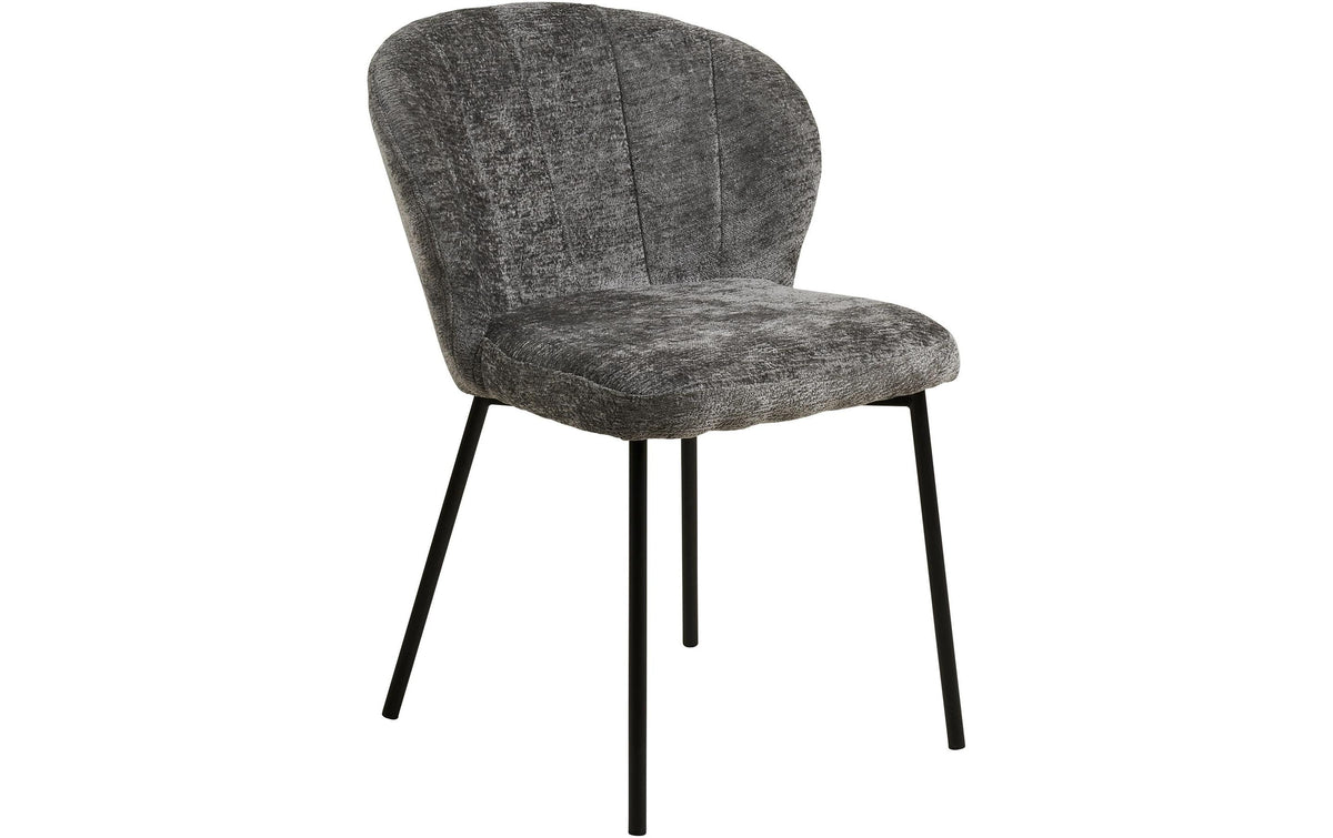 House Nordic Stuhl Roanne Grau, 2er Set