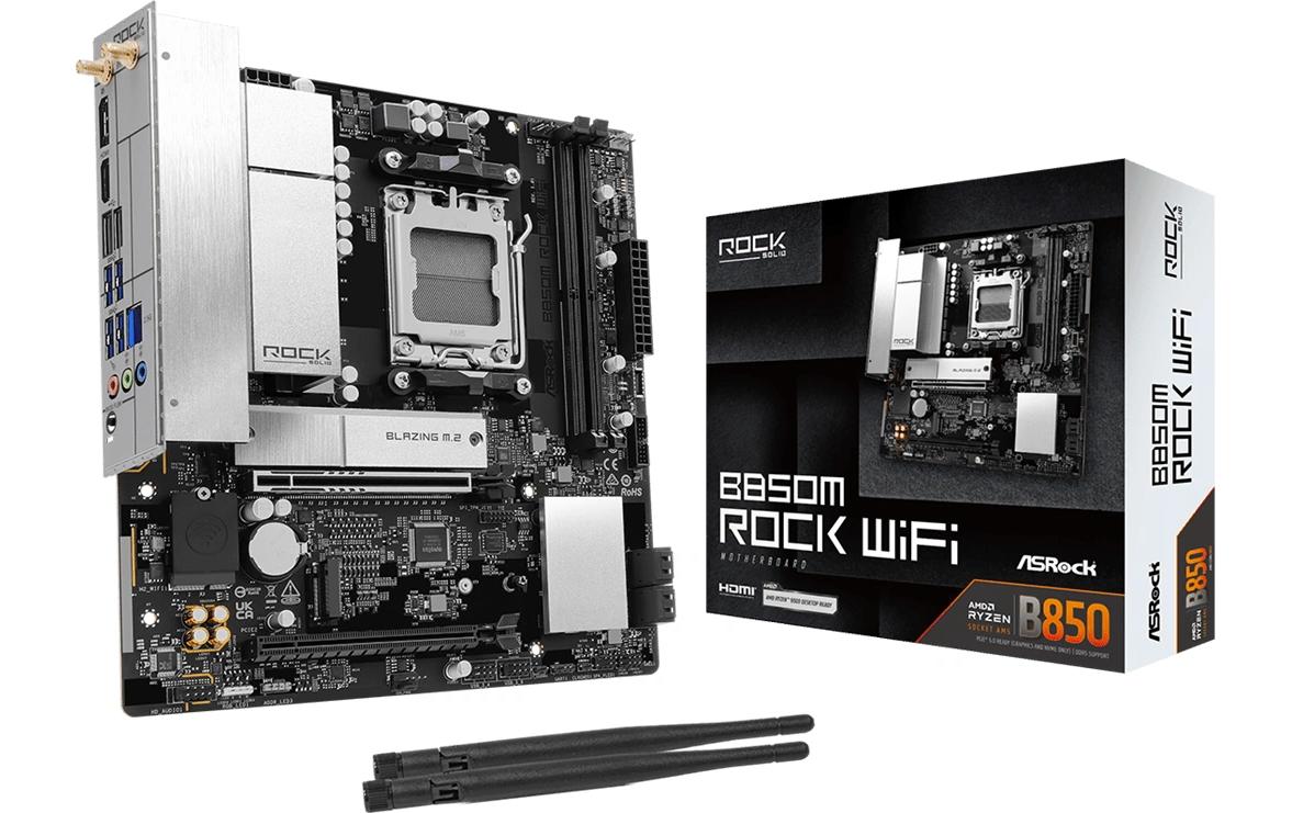 ASRock B850M ROCK WIFI, mATX, AM5