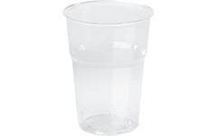 Duni Glas 390ml PLA Füllstrich