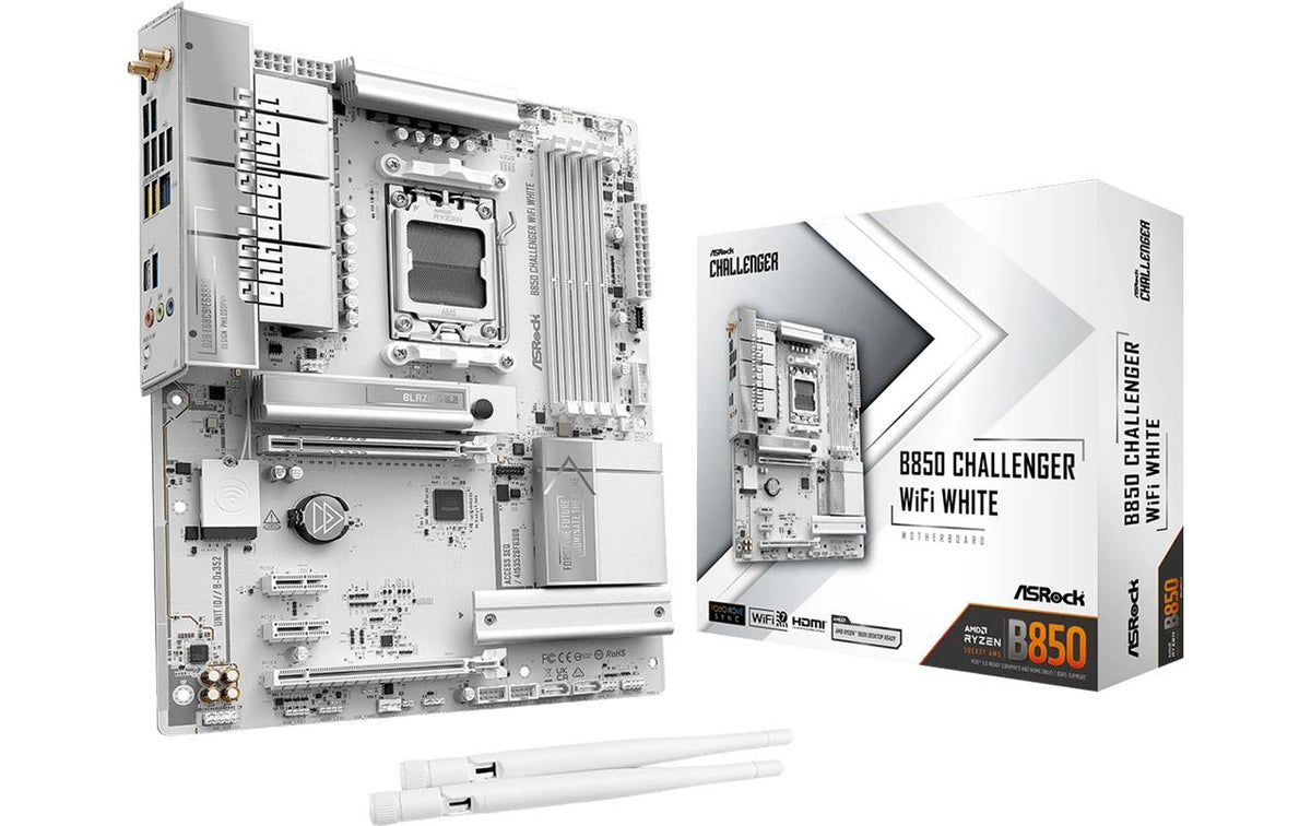 ASRock B850M CHALLENGER WIFI WH, mATX, AM5