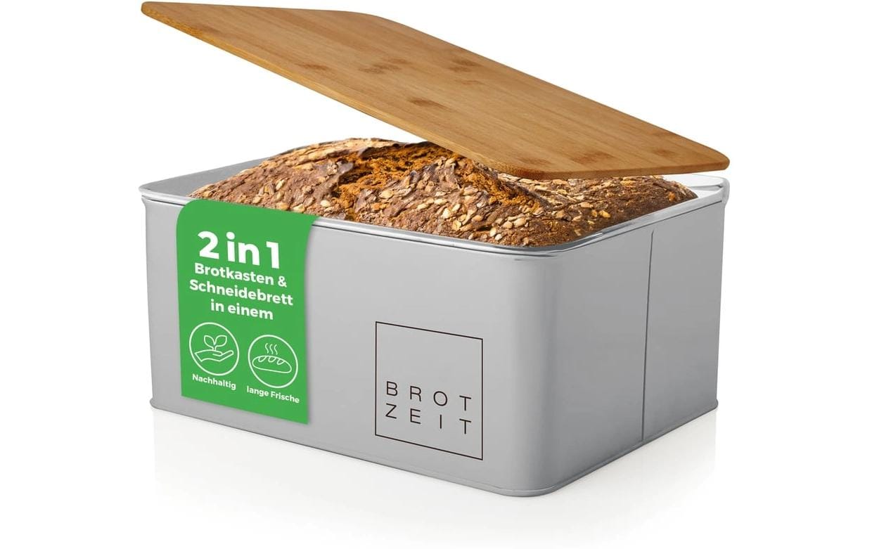 Lumaland Brotkasten Cuisine Hellgrau
