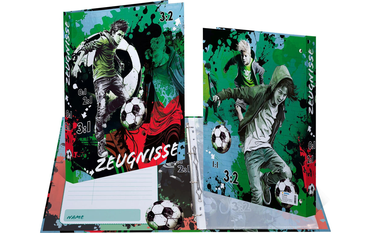 Herma Zeugnisringbuch A4 Street Soccer
