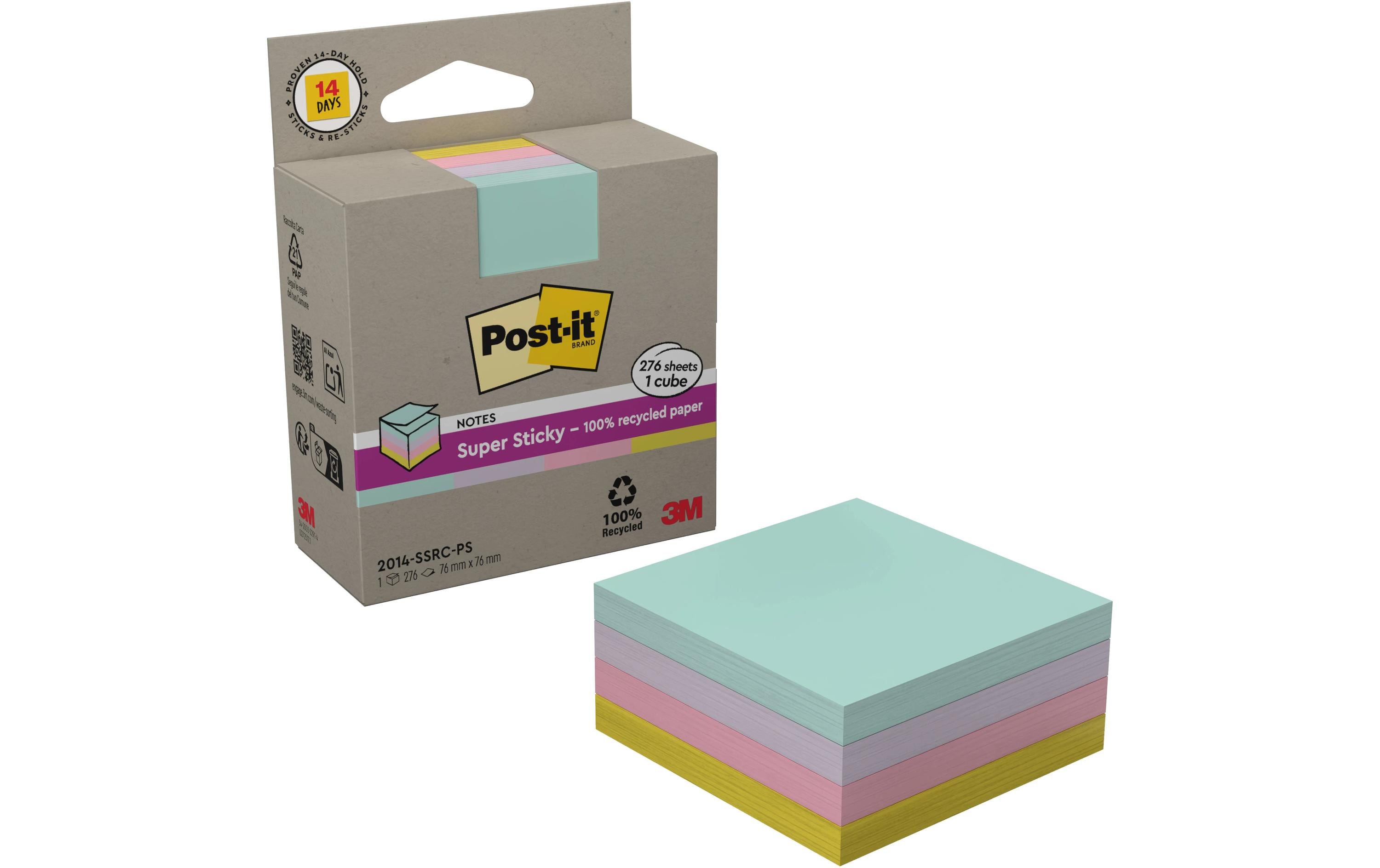 3M Post-it Super Sticky Recycling Notes