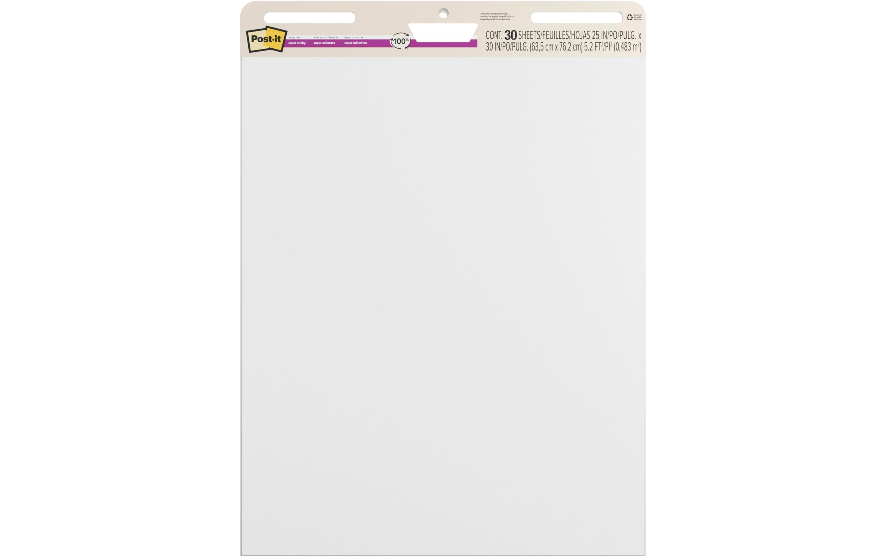 3M Post-it Super Sticky Recycling Flipchart