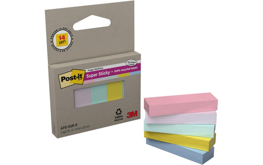 3M Post-it Index Super Sticky Recycling
