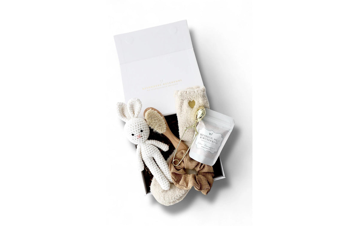 Mama Baby Geschenkbox Selma Hase