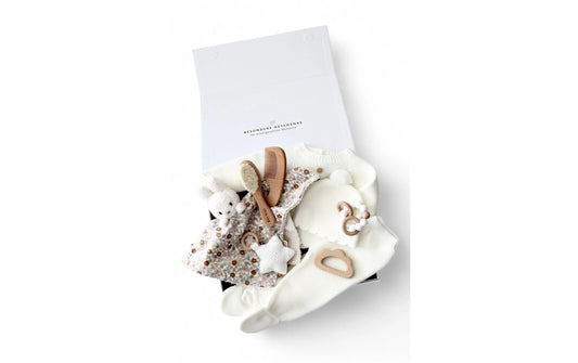 Babybox Siena Weiss Blumen