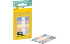Post-it | 3M Post-it Index Mini | 5 Blöcke à 20 Blatt, 11.9x43.2mm, pastell