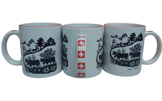 CN Tasse Scherenschnitt