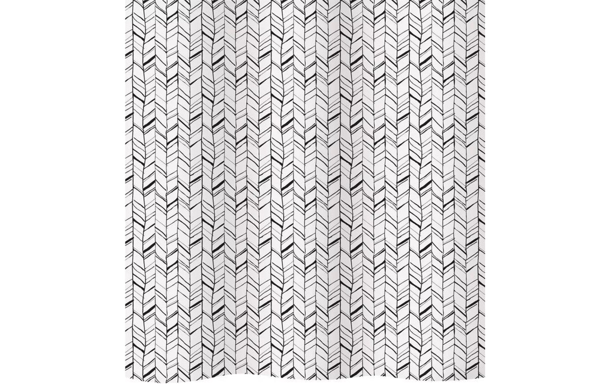 Diaqua Duschvorhang Chevron