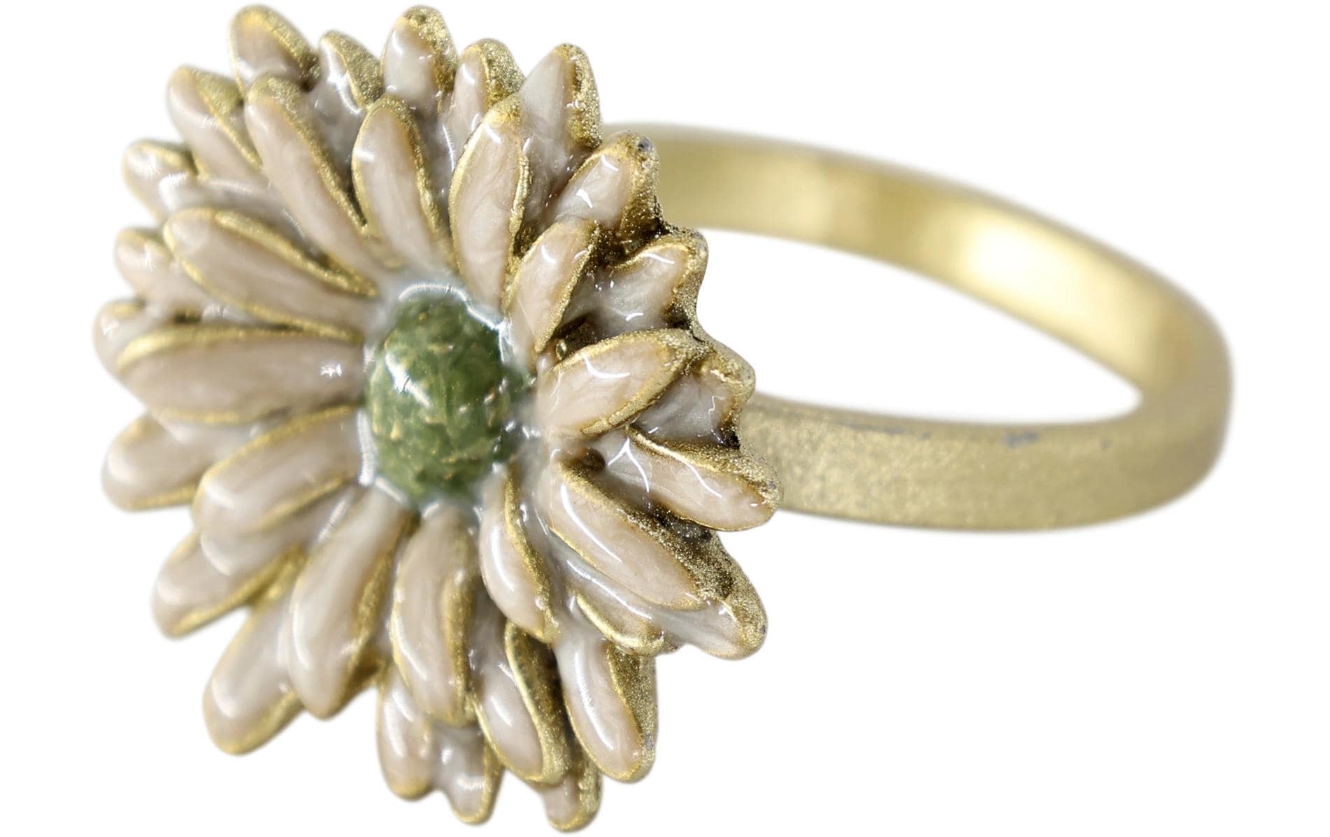 Chic Antique Serviettenring mit Blumen