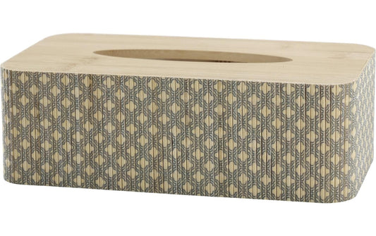 Chic Antique | Kosmetikbox Amilly | 8x25x13 cm, Bambus, grün