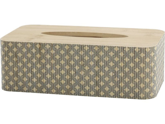 Chic Antique | Kosmetikbox Amilly | 8x25x13 cm, Bambus, grün