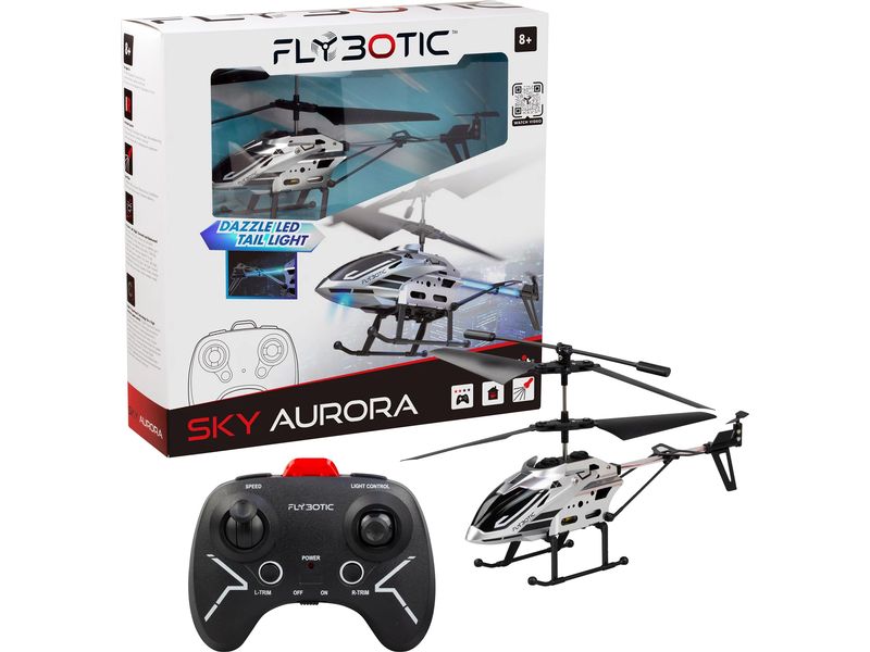 Silverlit | Helikopter Sky Aurora IR | LED-Hecklicht, Akku
