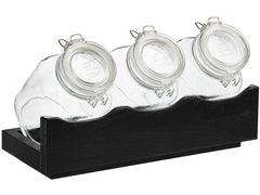 APS | Cerealienspender Good Morning | 4-teiliges Set, Buche