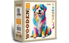 Puzzle Holz L Rainbow Buddy