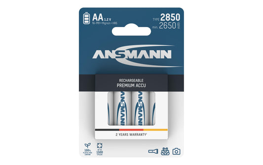 Ansmann Akku AA NiMH 2650 mAh 1.2V 4er