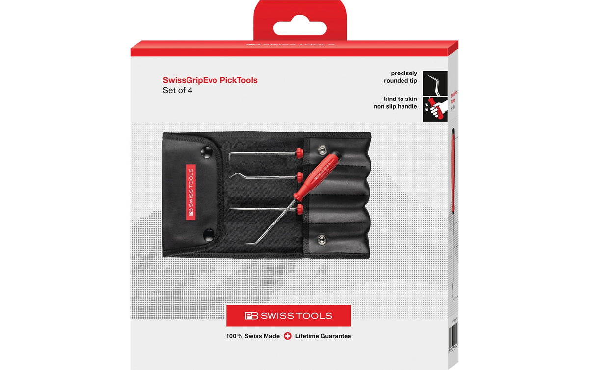 PickTool Set in Kunstleder-Etui