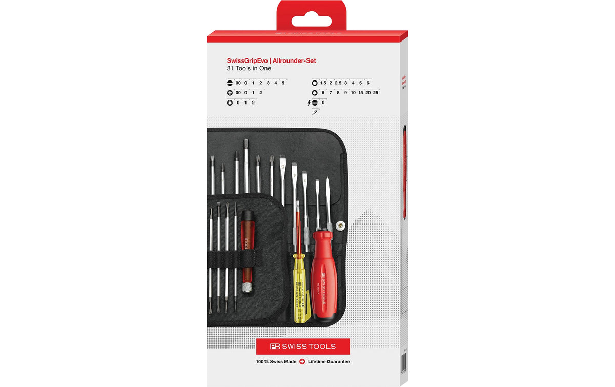 SwissGrip Evo Allrounder-Set Rolltasche