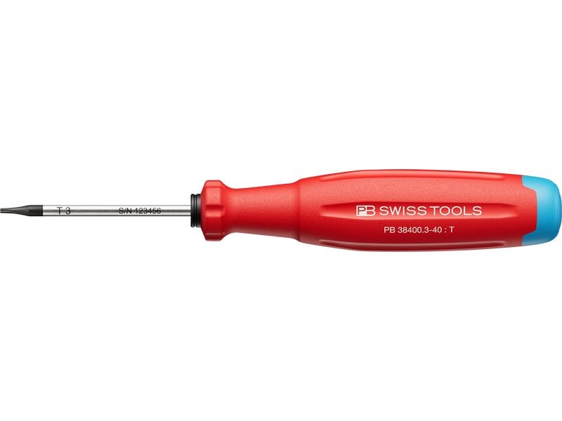 PB Swiss Tools | SwissGrip Evo Schraubenz. für TX-Schr. | PB 38400.3-40