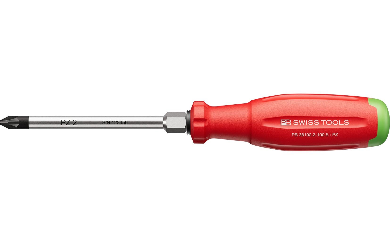 SwissGrip Evo PZ-Kreuzschraubenzieher