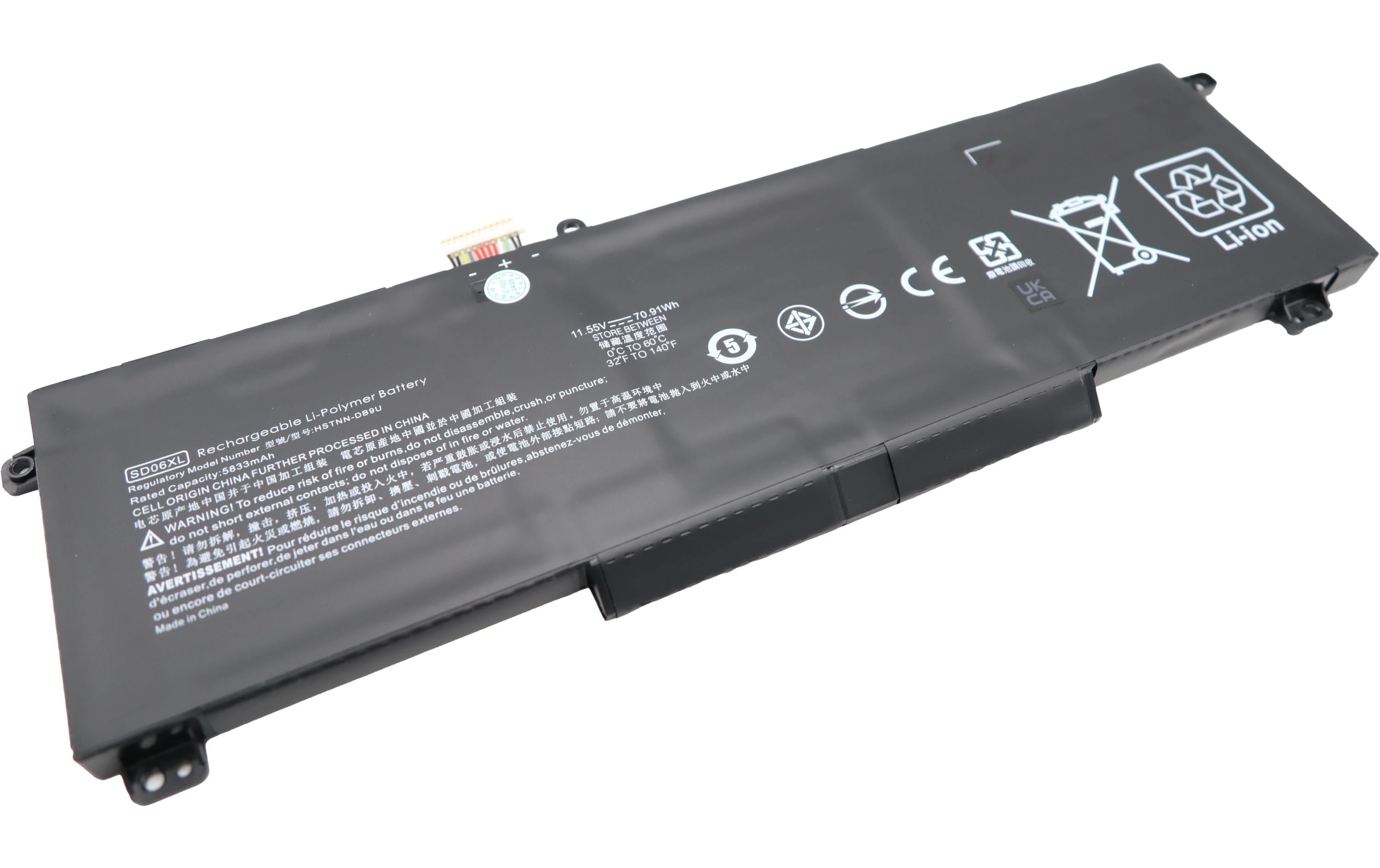 Vistaport Notebook Batteries für HP