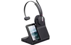 Yealink | Headset WH64 Workstation Mono UC | DECT&BT Wireless Headset, mit Touchscreen
