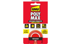 UHU Poly Max Tapes transparent
