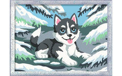 Ravensburger | CreArt Malen nach Zahlen Frecher Husky