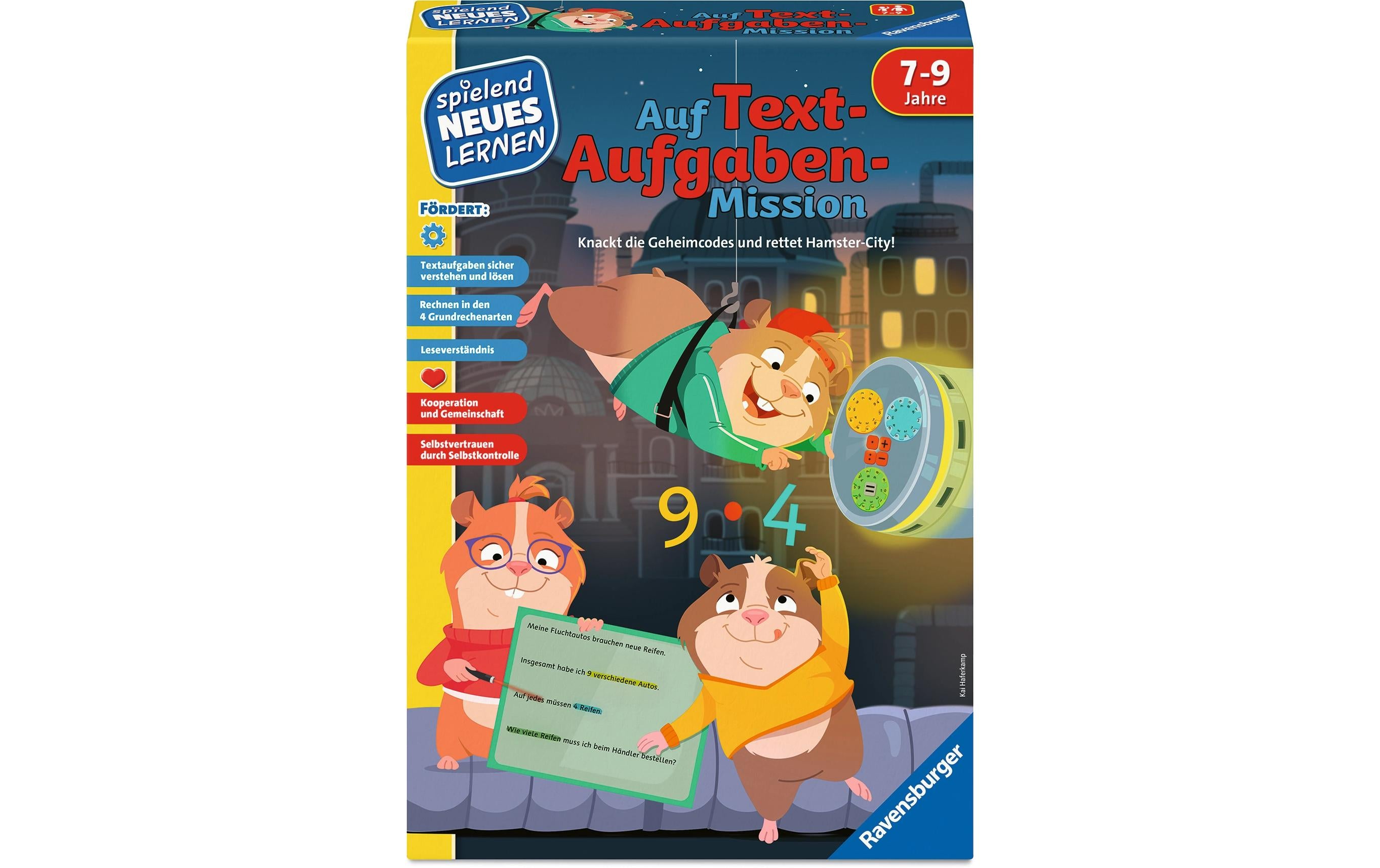 Auf Textaufgaben Mission