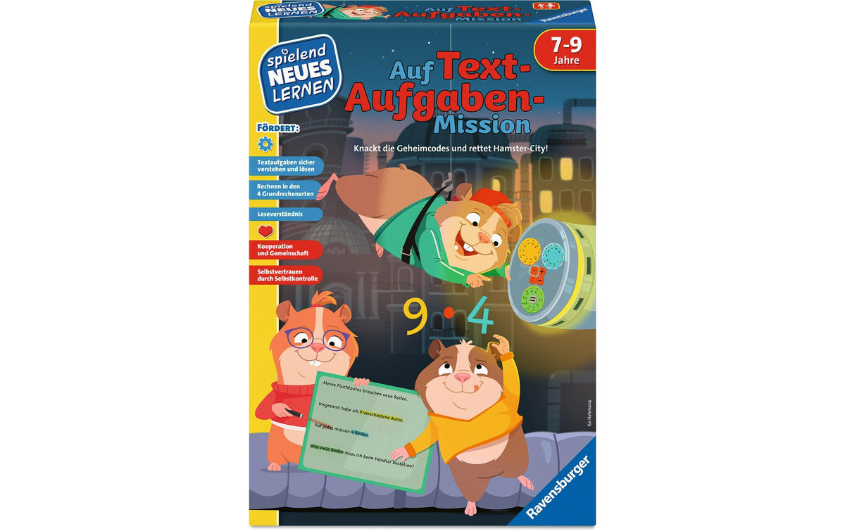 Auf Textaufgaben Mission
