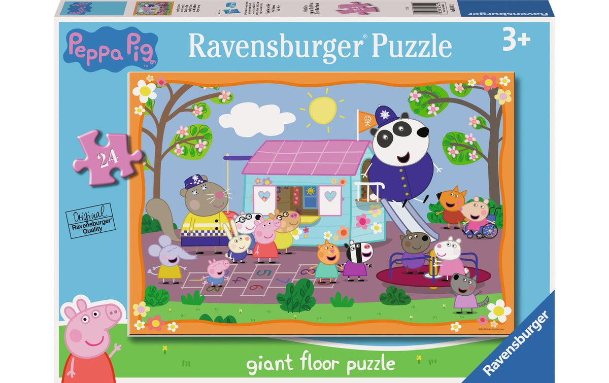 Giant Floor Puzzle Peppa Pigs Clubhouse